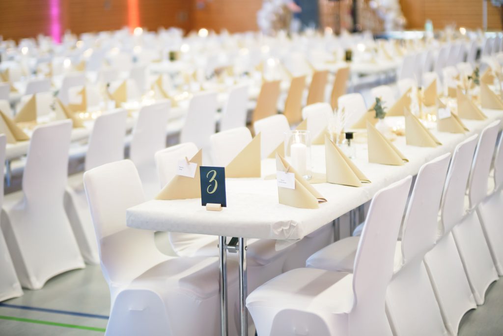 Abiball Dekoration im Bürgerhaus in Schweinsberg